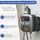 Giraffe Tools Grandfalls Pressure Washer G20B, Wall Mount Pressure Washer with 180° Rotating Bracket, 65ft Retractable Reel, Power Washer for Outdoor Cleaning, Bach Silver Case