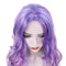 STfantasy Rainbow Wigs for Women Long Wave Natural Synthetic Wig Girl Cosplay Costume Party 23Inches (Rainbow Purple)