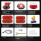 ZFE 5inch/6inch Random Orbital Air Palm Sander Air Random Orbital Sander Vacuum 6" 150mm Pad Hand Power Tool Polisher Grinding Sanding Tools for Auto Body Pneumatic Hose