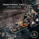 Hickory Summit argentine grill - argentinian gaucho grill - santa maria grill - argentinian parrilla set with all tools included - BBQ Parrilla Asado