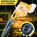 Cordless Leaf Blower for DEWALT 20V Max Battery,Electric Jobsite Air Blower,150CFM,Up to 180MPH,2-in-1 Handle Electric Blower and Vacuum Cleaner for Yard Cleaning/Snow Blowing(Battery Not Included)