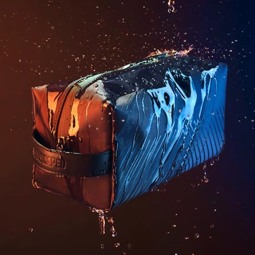 MANSCAPED™ The Shed 2.0 Toiletry Bag, Premium Quality Men's Travel Bag, Stylish Organization and Hassle-Free On-The-Go Dopp Kit, Water-Resistant to Protect Your Grooming Tools & Accessories