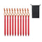 Alloy Camping Trip Tent Peg Ground Nail Stakes,10Pcs Aluminum Tent Stakes Pegs Camping Tent Stakes,Tent Pegs Camping Tent Stake Nail Lightweight Sand Pegs,Tent Stakes Pegs Aluminum Tent Stakes,Red