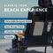 Water Buffalo Beach Chair - Backpack Beach Chair for Adults - Beach Chair with Backpack Straps - Foldable and Reclining Beach Chair - Bondi Backpack Chair