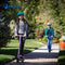 Hoverfly GKS Electric Scooter for Kid Ages 6-12, Max 6.5km and 12km/h by 150w Motor, 6" Solid Rubber Wheels and UL2272 Certified Approved, Lightweight Aluminum Frame Electric Scooter for Kid Black