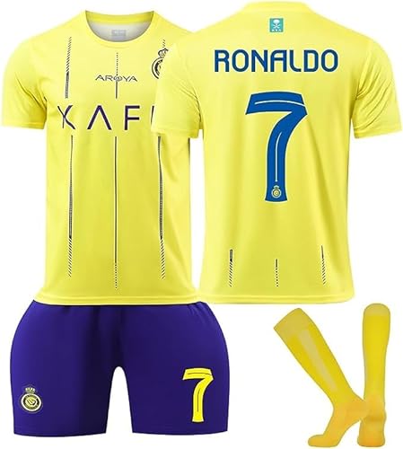 2023-2024 Kids Soccer Jerseys Ronaldo No