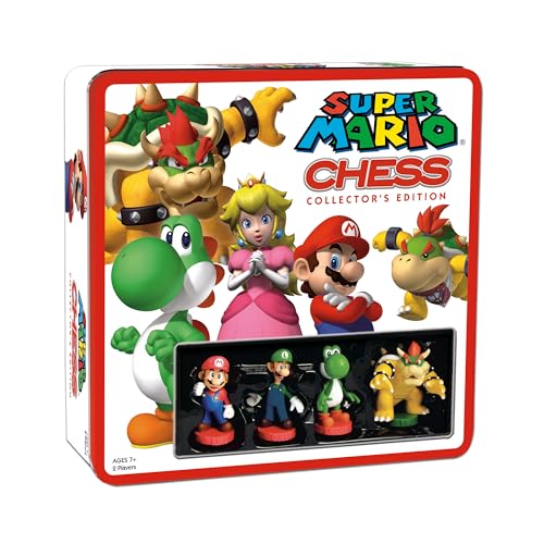 USAopoly Super Mario Chess Collectors EditionChess