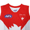 Sydney Swans Junior Youths Kids AFL Auskick Jumper Guernsey Jersey Shorts Socks Playing Pack with Football Size 6