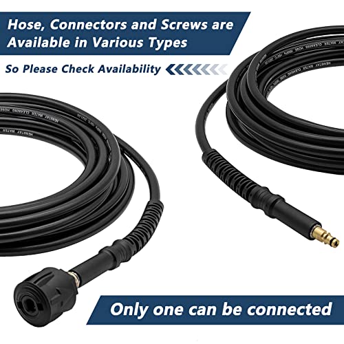 DERASL 10M High Pressure Extension Hose,Connectors Quick Connect for High Pressure Cleaner K2 K3 K4 K5 K6 K7
