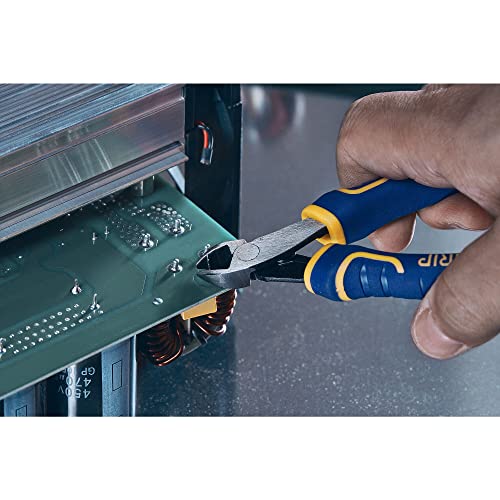 IRWIN Tools VISE-GRIP Pliers, Flush Diagonal with Spring, 4 1/2-Inch (2078925)