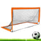 Cobuy Soccer Goal Soccer Net for Kids Backyard Portable Training Goals 120x 90x 90, with Carry Bag 8 Ground Stakes