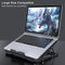 Zeptron Height Adjustable Laptop Cooling Pad / Cooling Stand / Cooler with Two Fans Compatible for HP, Dell, MacBook, Lenovo, Acer / 10 Inches, 13”,14 Inch,15.6 Inches All Laptops & Notebooks
