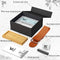 KERYE Knife Sharpening Stone Kit, Professional Japanese Whetstone Sharpener Stone Set, Premium 4 Side Grit 400/1000 3000/8000 Water Stone, Flattening Stone, Angle Guide, Leather Strop, Anti Cut Gloves