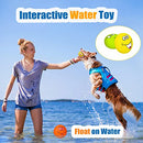 HOLYSTEED Latex Dog Squeaky Toys Rubber Soft Dog Toys Chewing Squeaky Toy Fetch Play Balls Toy for Puppy Small Pets Dog 6pcs
