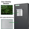 Zazzy Grow Tent, 24"x24"x36" Hydroponic Mylar Grow Tent Reflective Garden Growing Dark Room with Observation Window, Removable Floor Tray and Tool Bag for Indoor Plant Growing 2'x2'