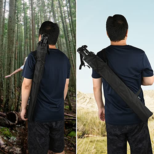 CM Cosmos Portable Carrying Bag Storage Bag Pouch for Walking Stick Trekking Hiking Poles, Black Color