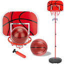 MECOS Adjustable Kids Basketball Stand Basketball Hoop, Adjustable Max Height to 150cm/60", Indoor Basketball Hoop Outdoor Toys Outside Backyard Games for Boys Girls Age 2 3 4 5 6 7 8