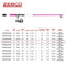 Zebco Roam Spinning Reel and 2-Piece Fishing Rod Combo, Durable Fiberglass Rod with ComfortGrip Handle, Right or Left-Hand Interchangeable Retrieve, Pink
