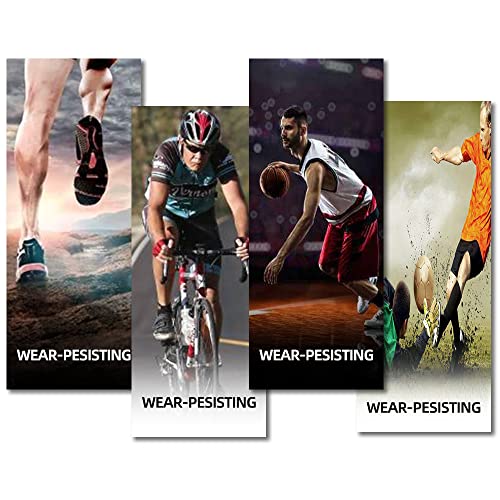 Compression Socks（7 Pair) for Women & Men Circulation 20-30mmhg Knee High Sock is Best Support for Athletic Running,Cycling (S/M, MIX 2)