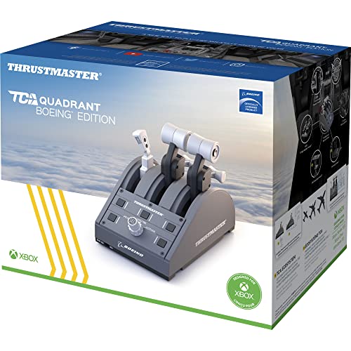 Thrustmaster TCA Quadrant Boeing Edition - Officially Licensed by Boeing - for Xbox Series X|S / Xbox One / PC