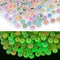 1000pcs Alphabet Letter Beads UV Acrylic Alphabet Beads Luminous Letter Beads Glow in The Dark Alphabet Spacer Beads Colorful DIY Alphabet Beads for Bracelets Necklace Making with Clear Thread