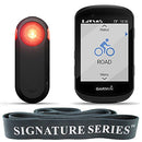 Garmin Edge 530 Cycling GPS with Varia Bike Radar Tail Light and Signature Series Resistance Band