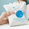 Molblly Bean Bag Filler Foam 10lbs Blue Premium Shredded Memory Foam Filling for Pillow Dog Beds Chairs Cushions and Arts Crafts, Added Gel Particles， Soft and Great for Stuffing