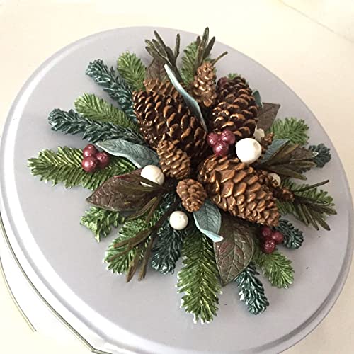 ZHUOJIE Winter Foliage Flower Pro Mould Silicone Mold Fondant Cake Decorating Tool Gumpaste Sugarcraft Chocolate Forms Bakeware Tools