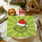 Whaline 80 Pack Christmas Paper Napkins 6.5 Inch Cute Red Green Disposable Napkins Xmas Cartoon Character Merry Christmas Dinner Table Napkins for Christmas Winter Holiday Birthday Party Supplies