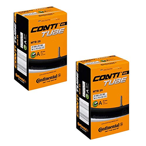 Continental Unisex's MTB Tube 26" Inner, Black, [47-559->62-559]