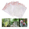 50 PCS Fruit Protection Net Bags with Drawstring - Garden Plants Cover Mesh Netting - Reusable Nylon Bird Insect Bird Barrier Screen - Mesh Wrap for Protecting Vegetables Fruit Flowers (6 x 10 in)