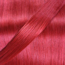 Hair2heart 2.5g x 10 Tapes Wavy Human Hair Extension, Red, 50 cm Length