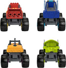 Fisher-Price Blaze & The Monster Machines, Racers 4 Pack, Set of die-cast Metal Push-Along Vehicles for Preschool Kids Ages 3 Years and Older [Amazon Exclusive]