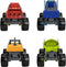 Fisher-Price Blaze & The Monster Machines, Racers 4 Pack, Set of die-cast Metal Push-Along Vehicles for Preschool Kids Ages 3 Years and Older [Amazon Exclusive]