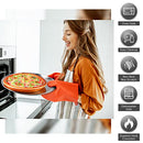 8 Pieces Pizza Pans Bulk Stainless Steel Pizza Pans Round Bakeware Pizza Trays for Oven Kitchen Baking Home Restaurant Safe Sturdy and Rust Free Reusable Pizza Baking Sheets Dishes Dinner(12 Inch)