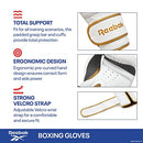 Reebok Unisex's Boxing Gloves-14oz-Gold/White, Gold/White, 14 oz