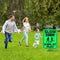 4 Pieces Slow Down Kids At Play Sign with Metal Stake, 12 x 16 Inch Kids At Play Safety Signs, Double Sided Child Safety Caution Signs, Children Sign for Street, Lawn Neighborhoods(Green)