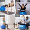 Meteor Essential Anti-Burst Swiss Ball - Premium Quality Exercise Ball for Pilates, Yoga, Balance & Fitness with Air Pump