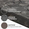 Zenovaire Kitchen Mats Anti Fatigue Grey Kitchen Rugs Cushioned Floor Mat Waterproof Standing Mat Non Slip Modern Kitchen Rugs and Mats for Bedroom, Office, Sink, Laundry, 17''x60