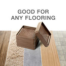 Furniture Cups X-PROTECTOR – Caster Cups 4 PCS – Premium Furniture Coasters – Ideal Bed Stoppers – Non Skid Furniture Pads with a Perfect Design – 50 mm Rubber Furniture Pads - Protect Any Flooring!