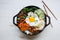 Lodge L9MW 9 Inch Cast Iron Mini Wok, Black