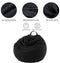 LPMOERA Stuffed Animal Storage Bean Bag Chair Cover (No Filler) for Kids and Adults.Pets Dogs/Cats Lazy Beds.Soft Premium Corduroy Stuffable Bean Bag for Organizing Children Plush Toys or Memory Foam