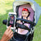 Dreambaby Stroller EZY-Fit Phone Holder - Suitable for Most Phones Including iPhone, Samsung, Motorola - Fits All Strollers, Prams, Wheelchairs & Shopping Carts - Model F2270