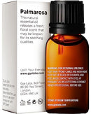 Gya Labs Palmarosa Essential Oil (10ml) - Sweet & Floral Scent