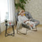 Grand patio Indoor & Outdoor, Royal Rocking Chair, Padded Cushion Rocker Recliner Chair Outdoor for Front Porch, Garden, Patio, Backyard, Grey