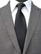 ZENXUS Extra Long Ties for Men Big and Tall, 63 or 70 inch Long Neckties 4-Pack, Black/Burgundy/Navy/Gray, XX-Large