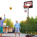 Outspurge Portable Basketball Hoop Outdoor & Indoor, Height Adjustable 4.7-8.3ft Basketball Goal, Basketball Hoops with Basketball Backboard for Kids & Teens, Adults…