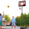 Outspurge Portable Basketball Hoop Outdoor & Indoor, Height Adjustable 4.7-8.3ft Basketball Goal, Basketball Hoops with Basketball Backboard for Kids & Teens, Adults…