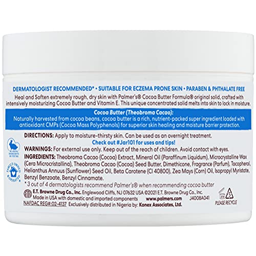 Palmer's Cocoa Butter with Vitamin-E 7.25 oz. Jar