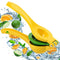Chefs Choice Lemon Lime Juice Squeezer Manual Citrus Press – When Life Gives You Lemons Get Zesty - Stainless Steel Premium Manual Fruit Mexican Elbow – Easy to Use, Bonus Recipe Guide by Mobi Lock
